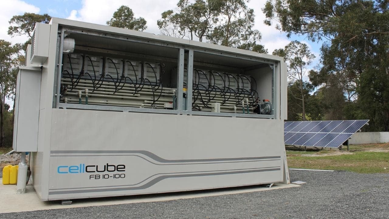 cellcube flow battery tank