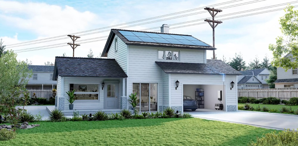 A photo showing what the EcoFlow DELTA Pro Ultra looks like when connected to a home.