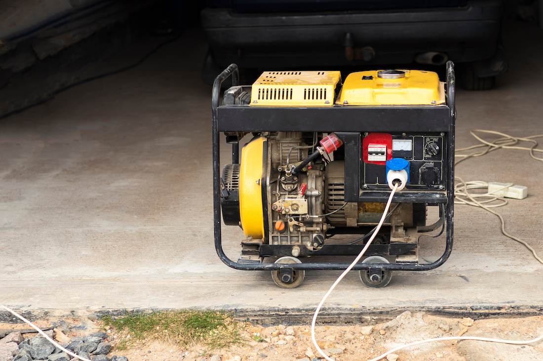 gas-powered generator