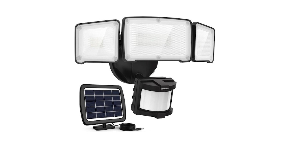 Photo of the LEPOWER LED Solar Security Light