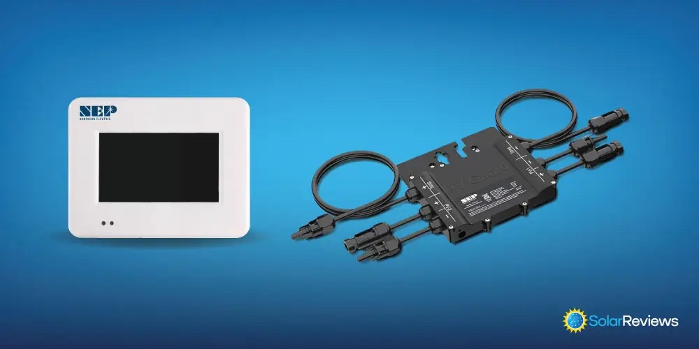 NEP rapid shutdown device and display screen