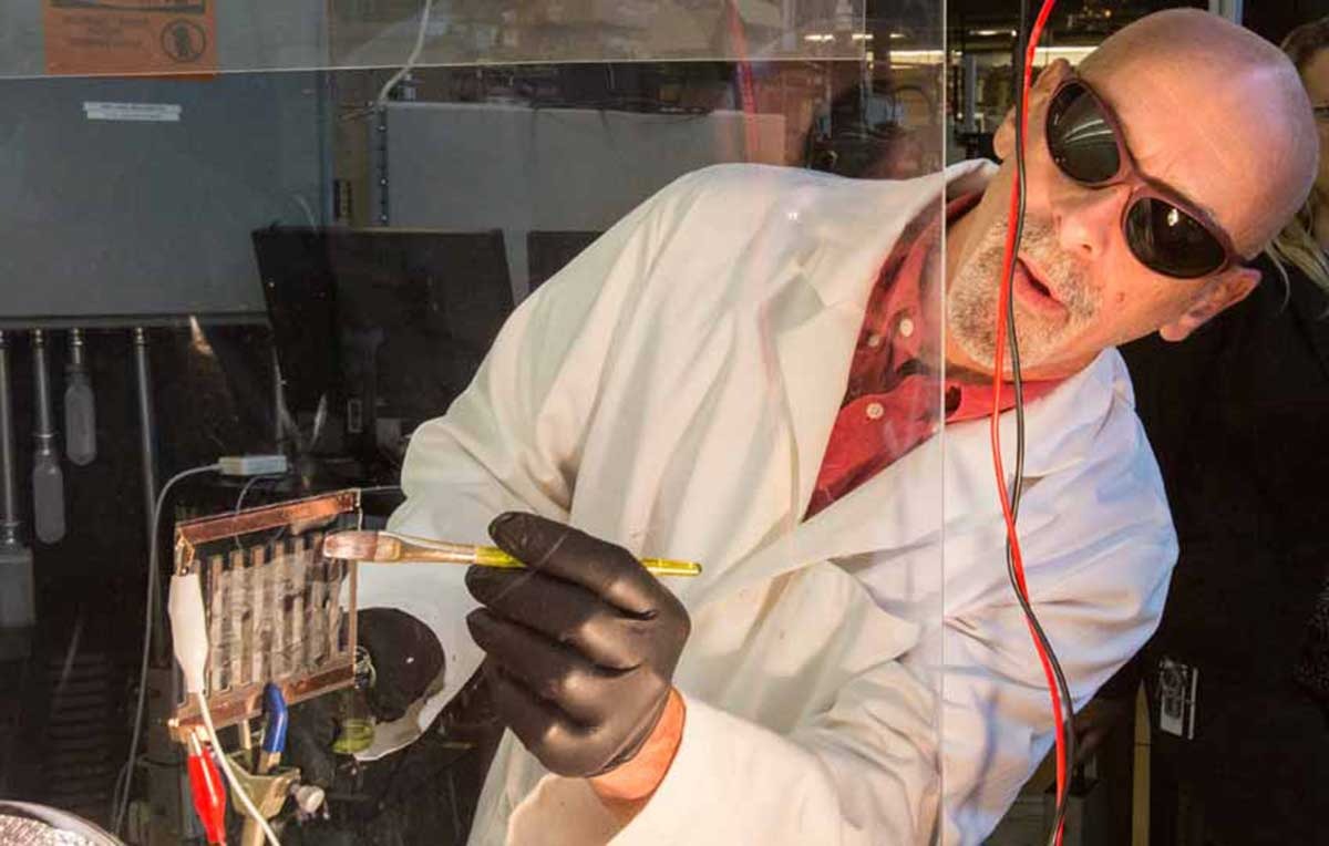 Perovskite solar paint researcher