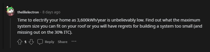 reddit answer about solar panels